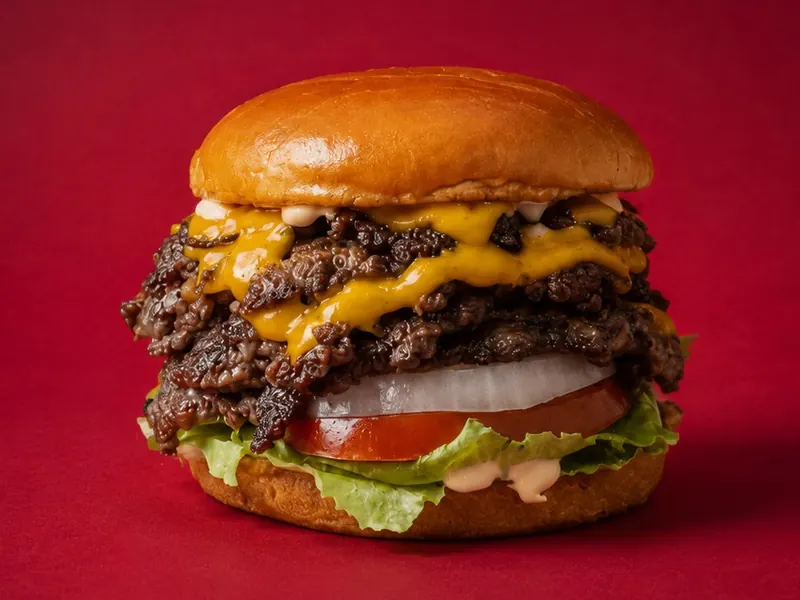 The OG Smash Burger from The Sandwich Box