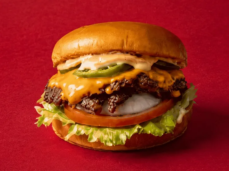 A Smash Burger from The Sandwich Box